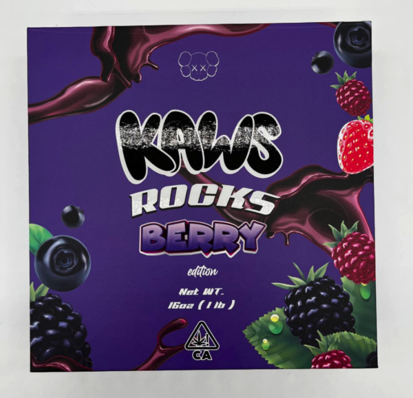 Kaws Rocks Berry Edition