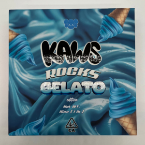 Kaws Rocks Gelato Edition